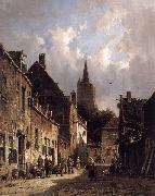 A Dutch Street Scene